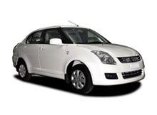 Location de voiture Inde Maruti swift dezire